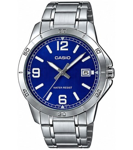 Reloj Casio De Pulso MTP-V004 · Blue Dial