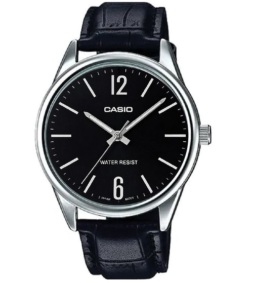 Reloj Casio De Pulso MTP-V005-P · Black Dial