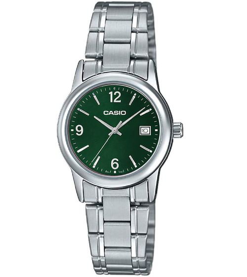 Reloj Casio De Pulso LTP-V002 · Green Dial