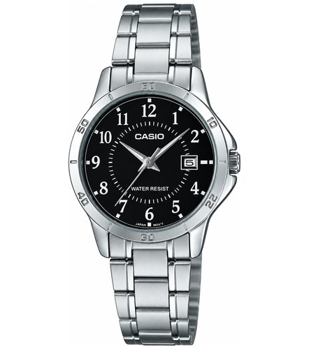 Reloj Casio De Pulso LTP-V004 · Black Dial · Arabic Numerals