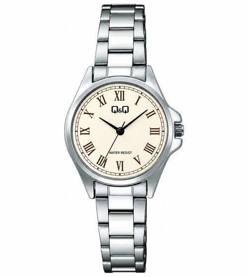 Reloj Q&Q De Pulso L-MN025 · Cream Dial · Roman Numerals