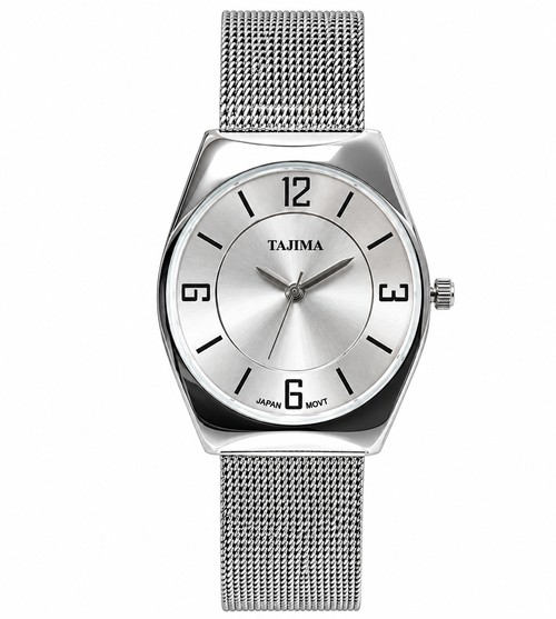 Reloj Tajima De Pulso ZS201/B · SILVER DIAL